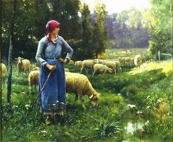 unknow artist Sheep 151 Germany oil painting art